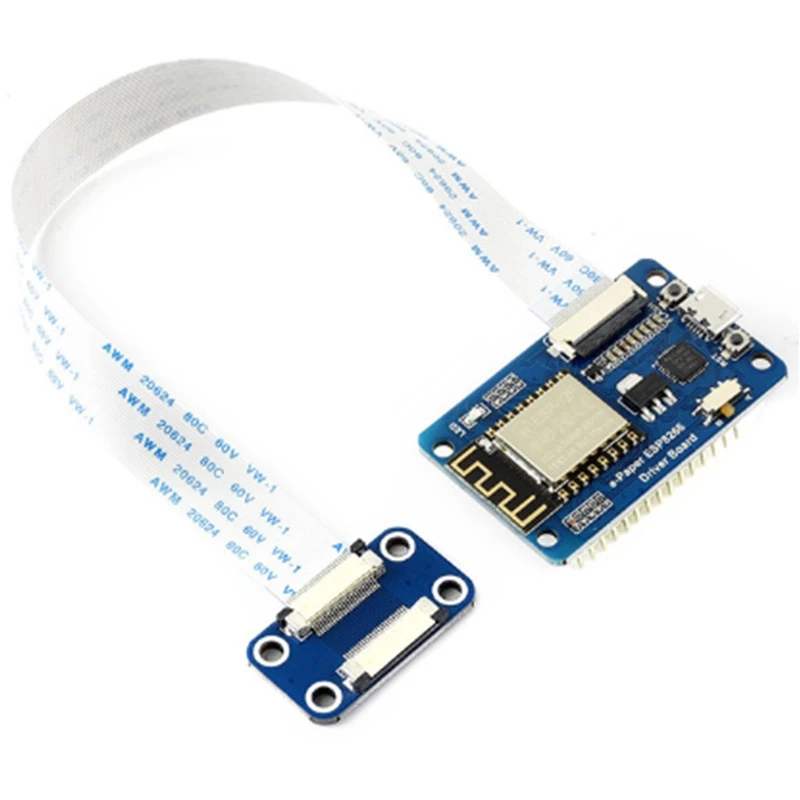 Плата драйвера беспроводной сети E-Paper Ink Sn Esp32 Wi-Fi + Bluetooth совместима с Arduino | Дом и