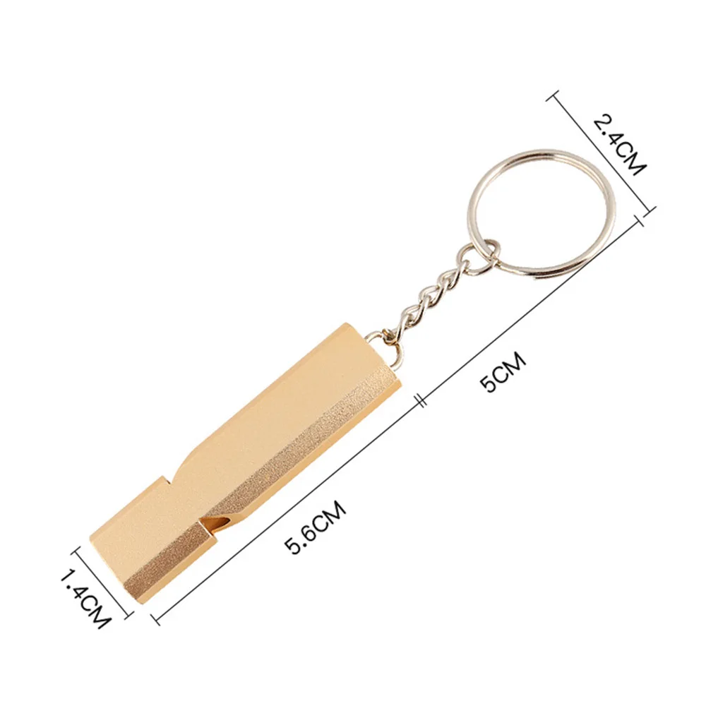 1 шт. свисток для выживания на открытом воздухе двойной кемпинга аварийный