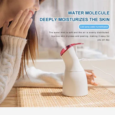 

Air Humidifier Facial Steamer Nano Mist Mosturiziomg Skin Care Portable For Traveling USB Sprayer Pore Cleansing Beauty