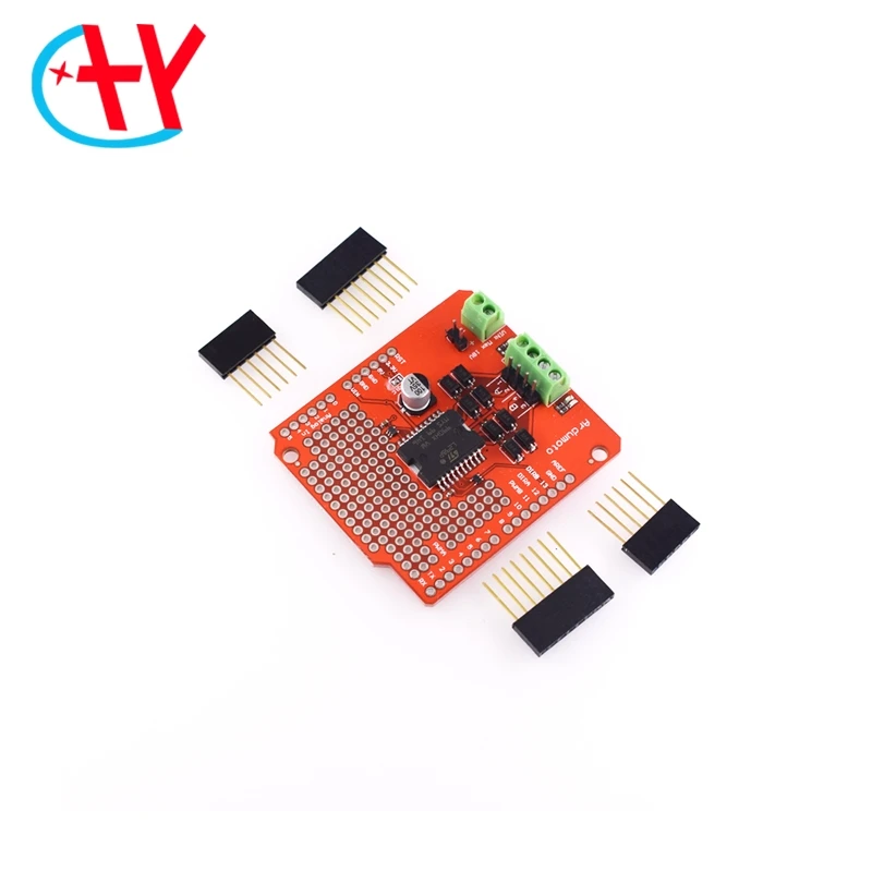 Защитный драйвер двигателя Ardumoto L298P AVR/LPC/STM32 UNO/MEGA |