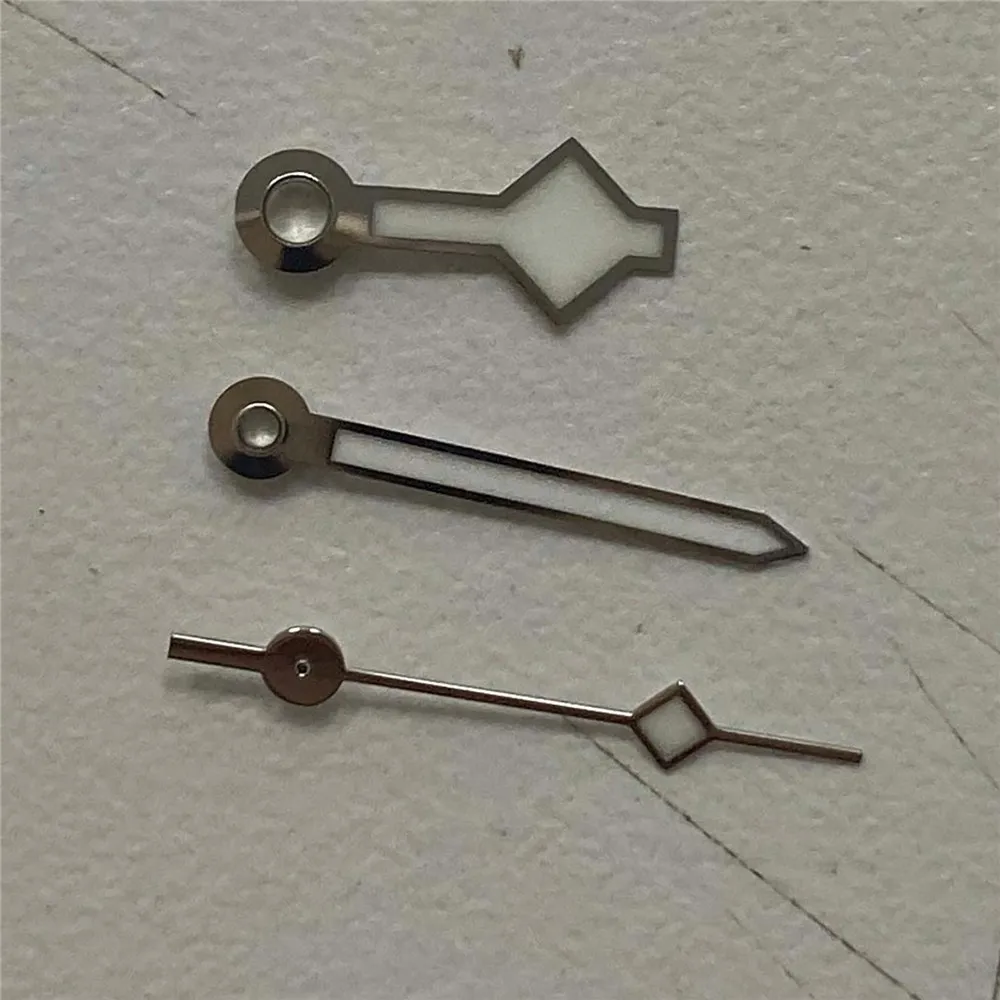 Blue Luminous Watch Hands for NH35/NH36 Hands Needles Watches Pointer Mechanical Movement Replacement Parts