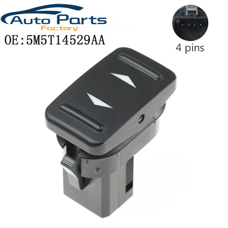 

Новая высококачественная кнопка переключения стеклоподъемника для Ford Focus 5M5T-14529-AA 5M5T14529AA