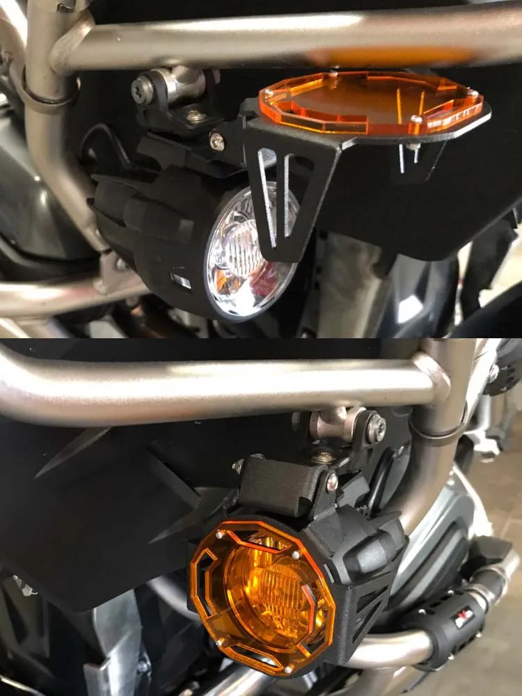 For BMW R1200 GSA R1250GS ADV LC F750GS G310GS S1000XR F850GS Motorcycle Flipable R1200GS Fog Light Protector Guard Lamp Cove | Автомобили
