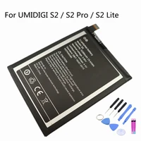 for umi umidigi s2 s2 pro s2 lite smart phone battery 100 original 5100mah battery replacement tools