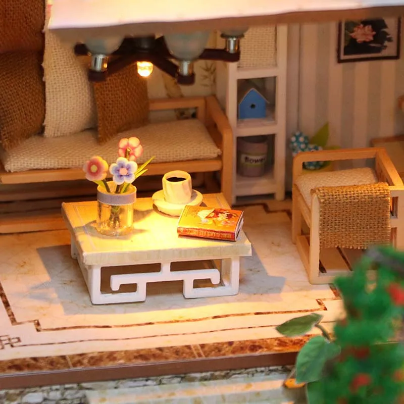Кукольный домик Cutebee ручной работы миниатюрная мебель для кукольного домика