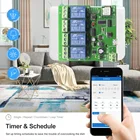 Модуль переключателя Ewelink, Wi-Fi, 14 канала, 7-32 В, 85 в, 220 В, 240 в, 250 В, 4 канала