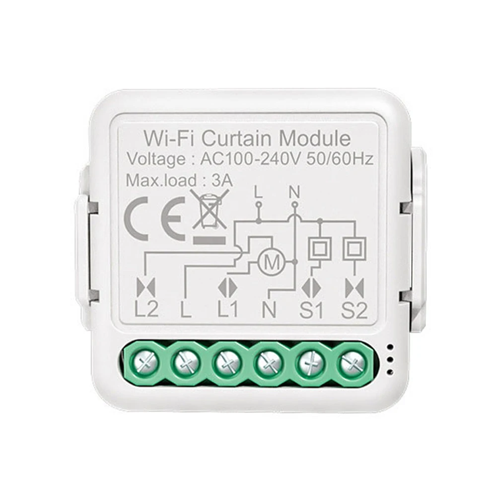 

Tuya WiFi Intelligent Curtain Switch Module Intelligent Home Modification Module Mobilephone APP Remotes