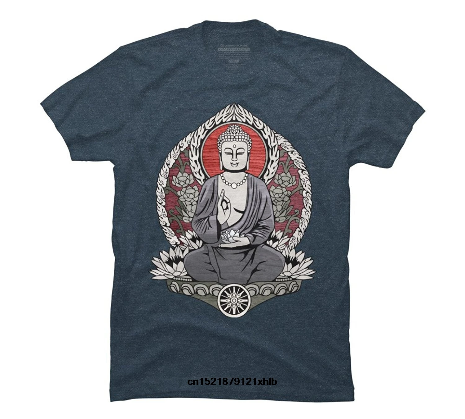 Футболка с изображением Будды сиддарты Гаутама для мужчин и женщин Модная