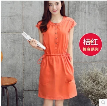 Летняя женская одежда в стиле искусства винтажное платье с короткими рукавами