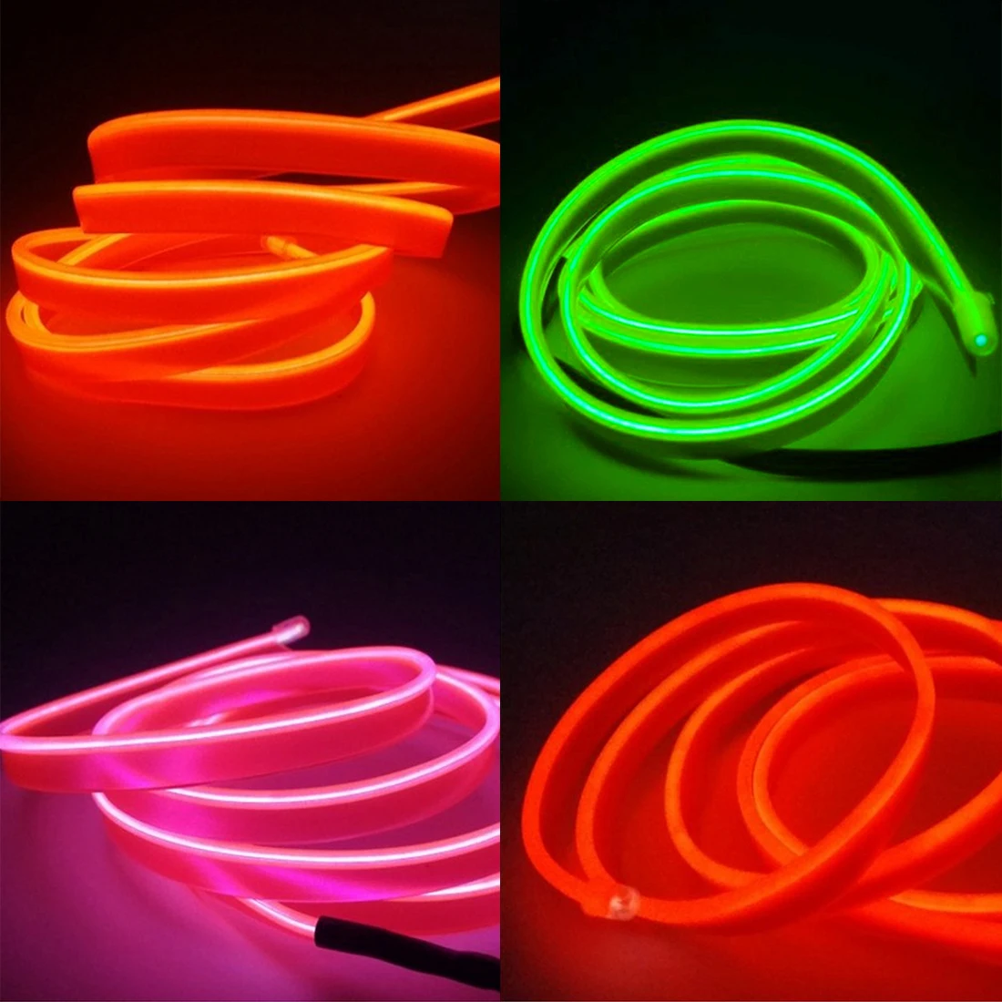 Рекламная акция 12 В гибсветодиодный Светодиодная лента для автомобиля 1 м