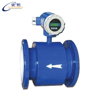 dn450 water flow meters digital liquid water electromagnetic flow meter