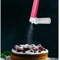 manual cake spray gun cake airbrush coloring sprayer duster hand watering powder diy dessert cake decorating baking tools gift