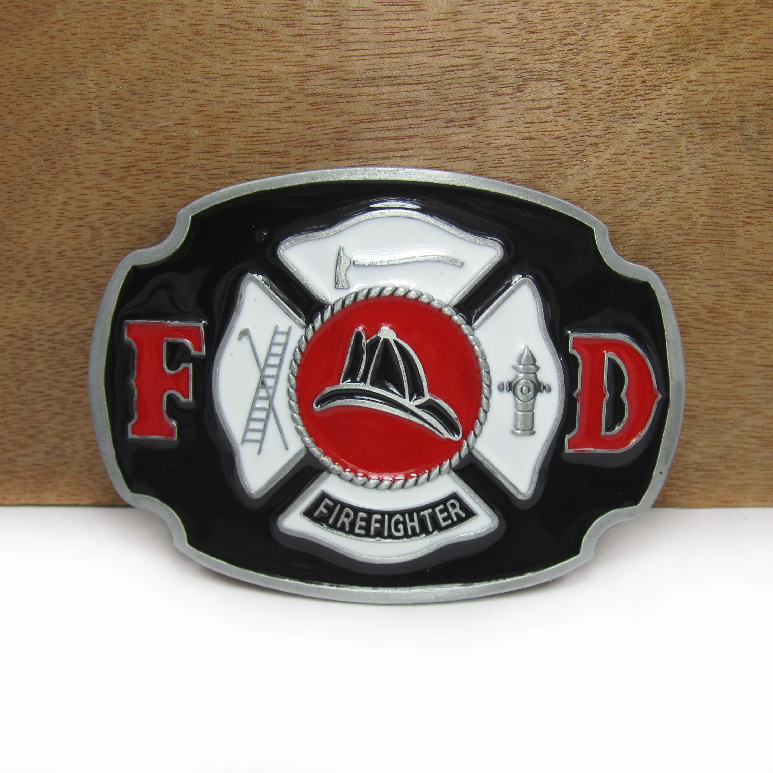 BuckleClub оптовая продажа цинковый сплав Пожарная служба ковбойские джинсы подарок