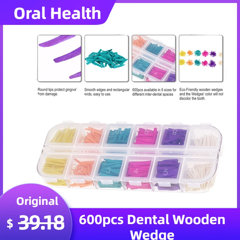 600 шт./компл. Стоматологические Одноразовые реставрационные межзубные