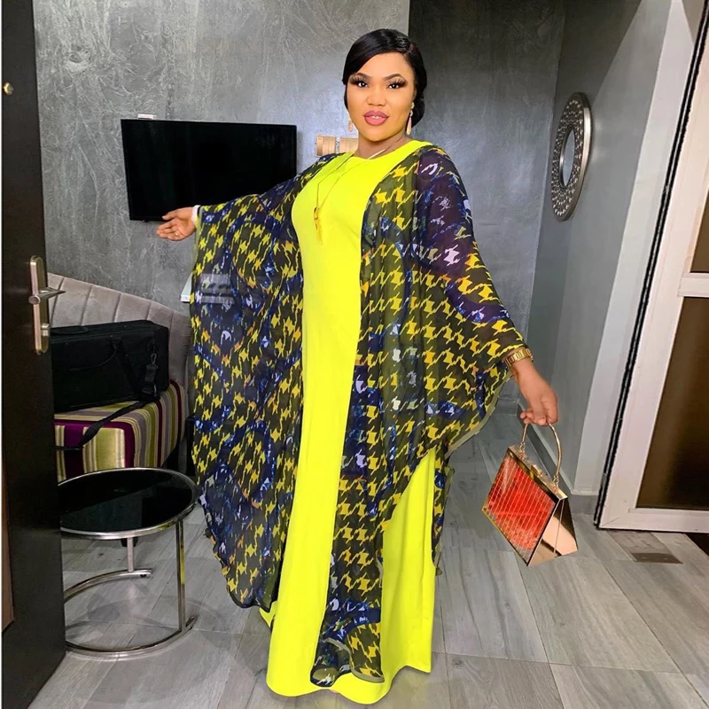 

2020 Africa Clothing African Maxi Dresses For Women Patchwork Muslim Long Dress High Quality Fashion Dress For Lady Robe