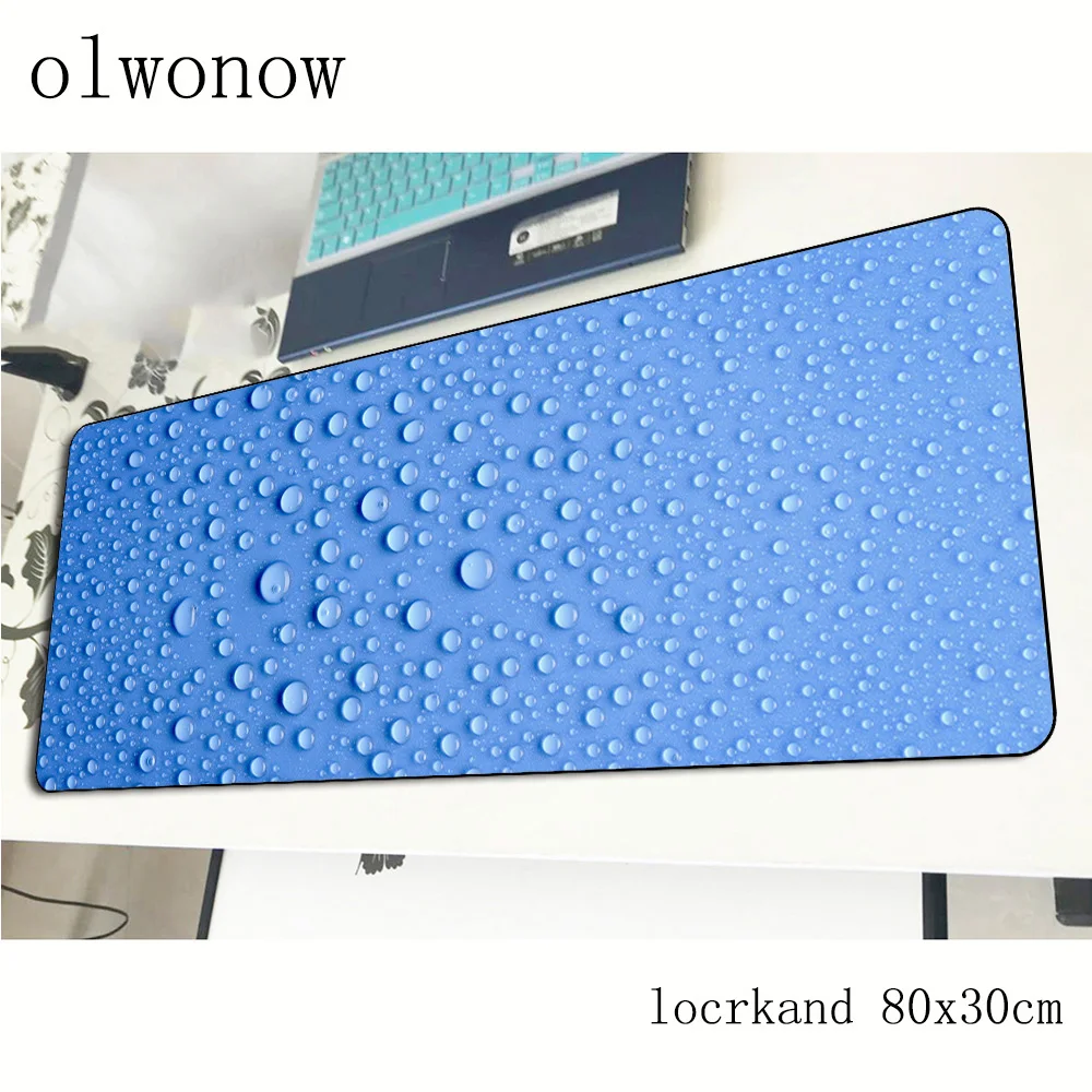 

Water Droplet pad mouse High quality computador gamer mouse pad 800x300x2mm padmouse big mousepad ergonomic gadget office mats