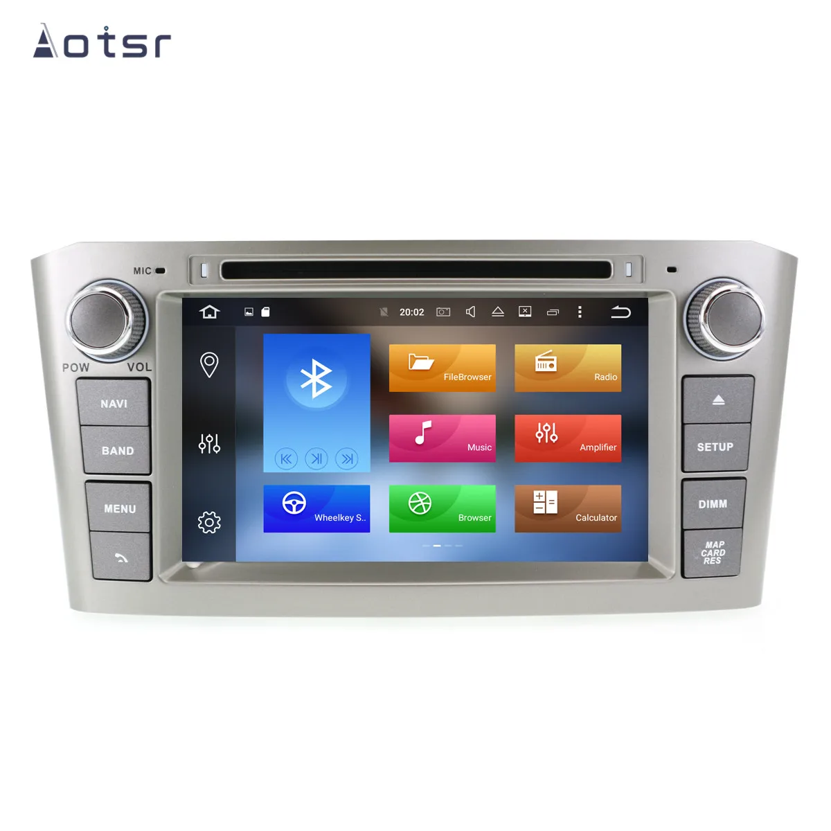 Автомобильный DVD плеер на Android 10 с GPS навигацией для Toyota Avensis 2002 2008 T25 2 Din радио Coche