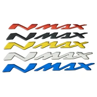 3d soft letter logo motorcycle badge stickers raised fuel tank sticker for yamaha nmax n max n max 155 250 400 accessories