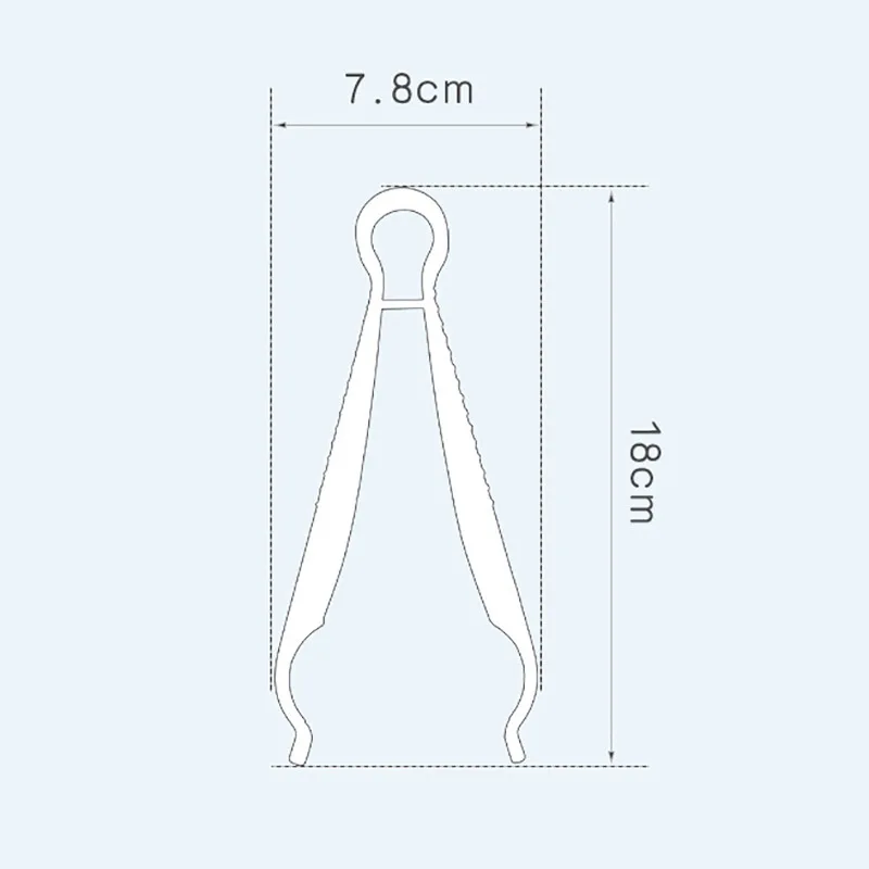 

Baby Milk Bottle Clamp PP Sterilizing Bottle Clip Antiskid Grip Holder Safety Hanging Hole Design Anti-Scalding Baby Bottle Clip