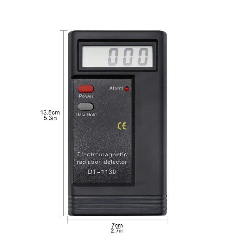 DT-1130 цифрового электромагнитного излучения детектор Сенсор ЖК-дисплей индикатор