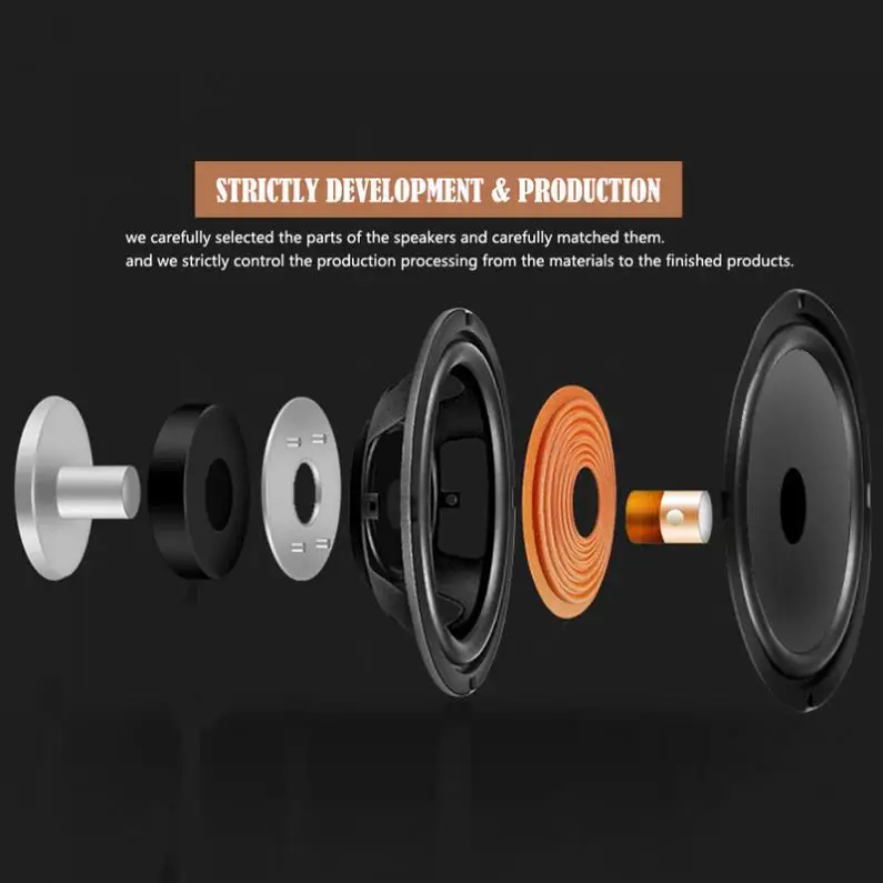 Автомобильная аудиоколонка с полным диапазоном 6 5 дюйма 2 шт. | Автомобили и