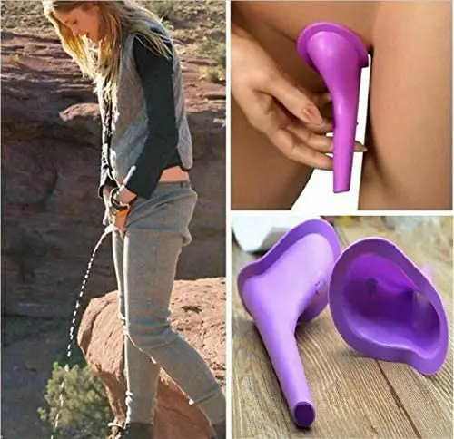 Female Urination Device Portable Urinal Women Pee Funnel Outdoor Standing Toilet for Camping Travel Activities | Обустройство дома