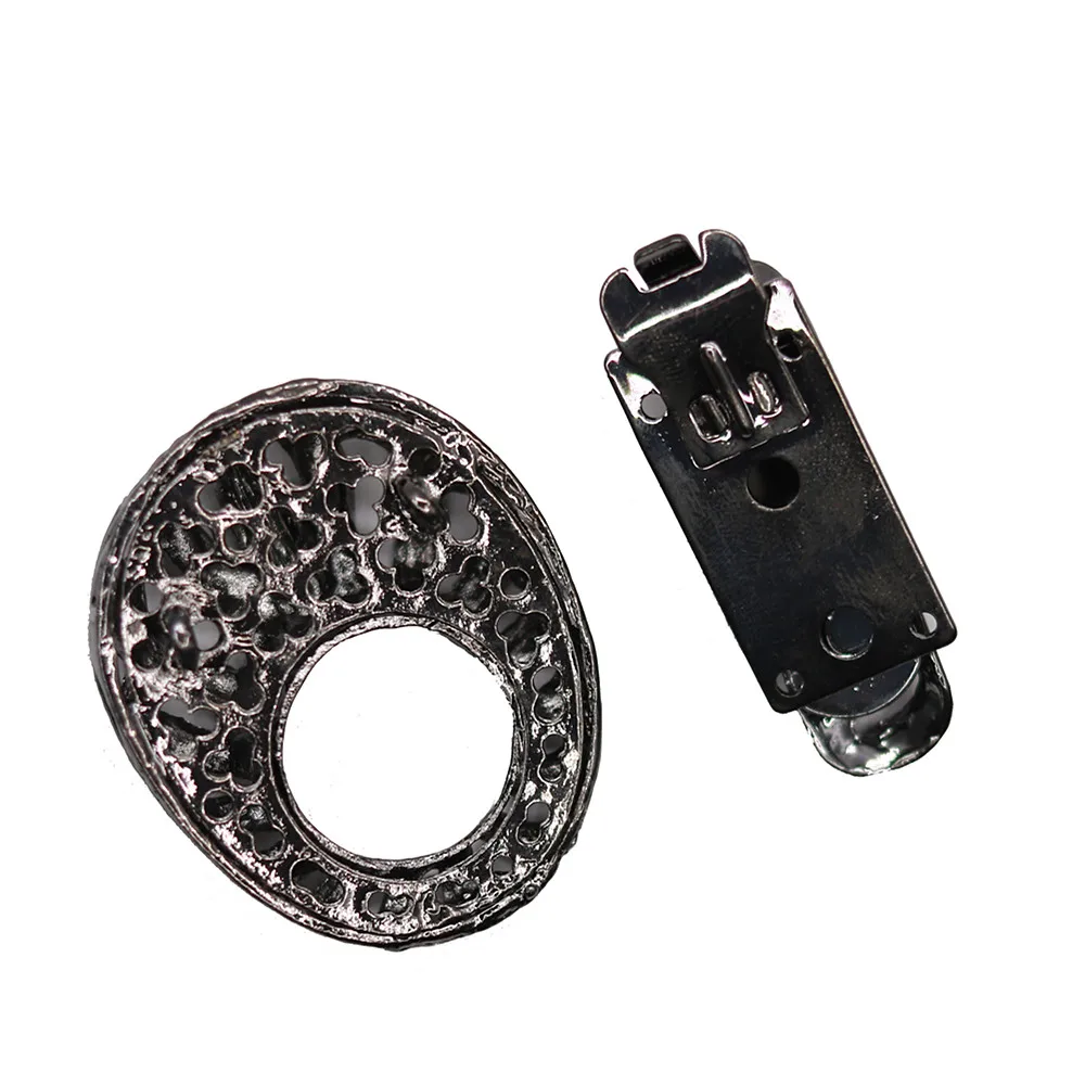 Высококачественная металлическая кнопка со стразами 71 мм украшение для свитера