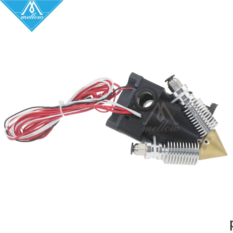 

3D Printer Diamond Hotend Brass Multi Color Nozzle 3 IN 1 OUT 0.4mm For 1.75mm Upgrading Ultimaker Original Extruder kit