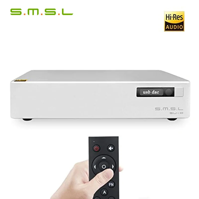 Оригинальный SMSL SU 8 V2 версия 2 ES9038Q2M * 32 бит/768 кГц DSD512 DAC USB/оптический/коаксиальный