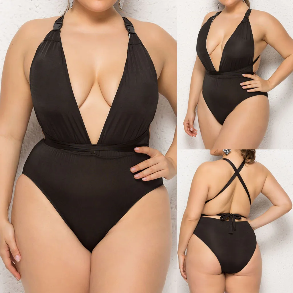 Сексуальные женские костюмы SAGACE на бретельках с глубокой юбкой большого размера