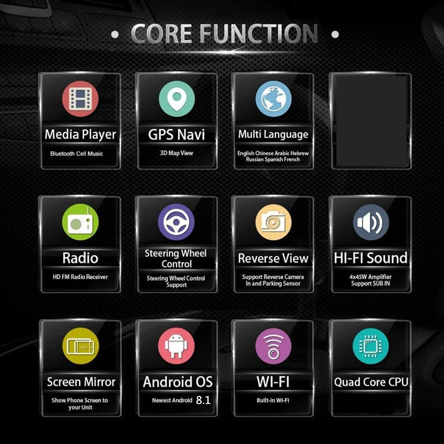 " вращающийся сенсорный экран 1DIN Android 9,1 1080P четырехъядерный ram 2 Гб rom+ 32 ГБ автомобильный стерео с радио, GPS, WiFi зеркальная ссылка
