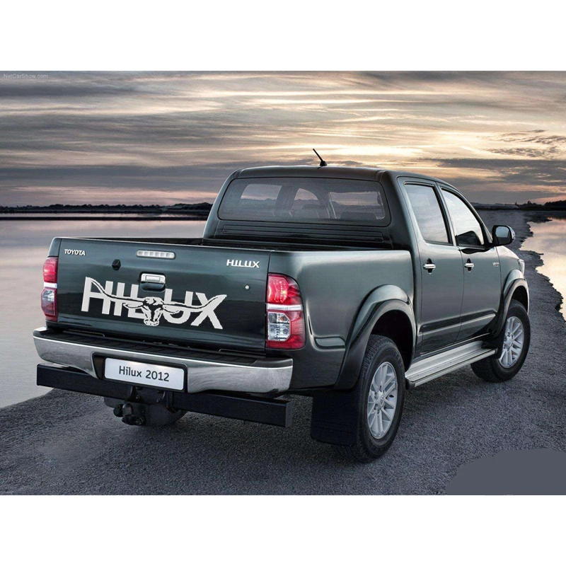 Виниловые наклейки на багажник автомобиля с цифрами для подходит toyota HILUX 2015 2016 2017