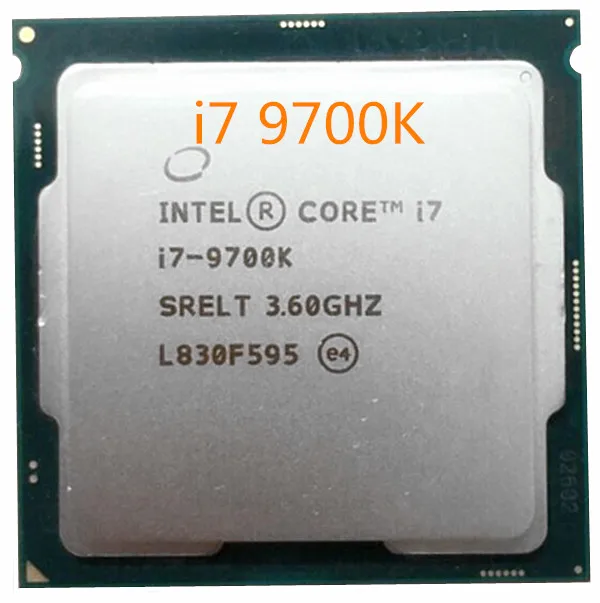 Процессор Intel Core i7 9700K 8 ядер до 3 6 ГГц 300 серии 95 Вт для настольного