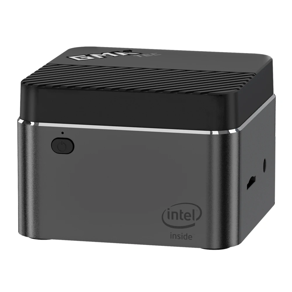 GMK 4K Windows 10 Мини ПК Коробка Intel Celeron J4125 четырехъядерный LPDDR4 8 ГБ ОЗУ 128 Гб SSD смартфон