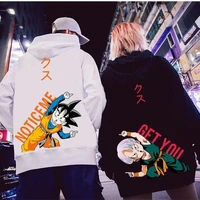 harajuku unisex hoodies couple sweatshirt mens hoodies japanese anime funny printed oversize pullover streetwear fleece coat