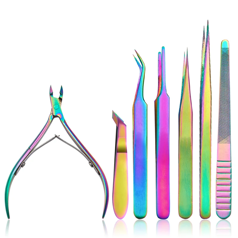 Набор для снятия кутикулы с четырьмя лилилиями двусторонний хамелеоновый