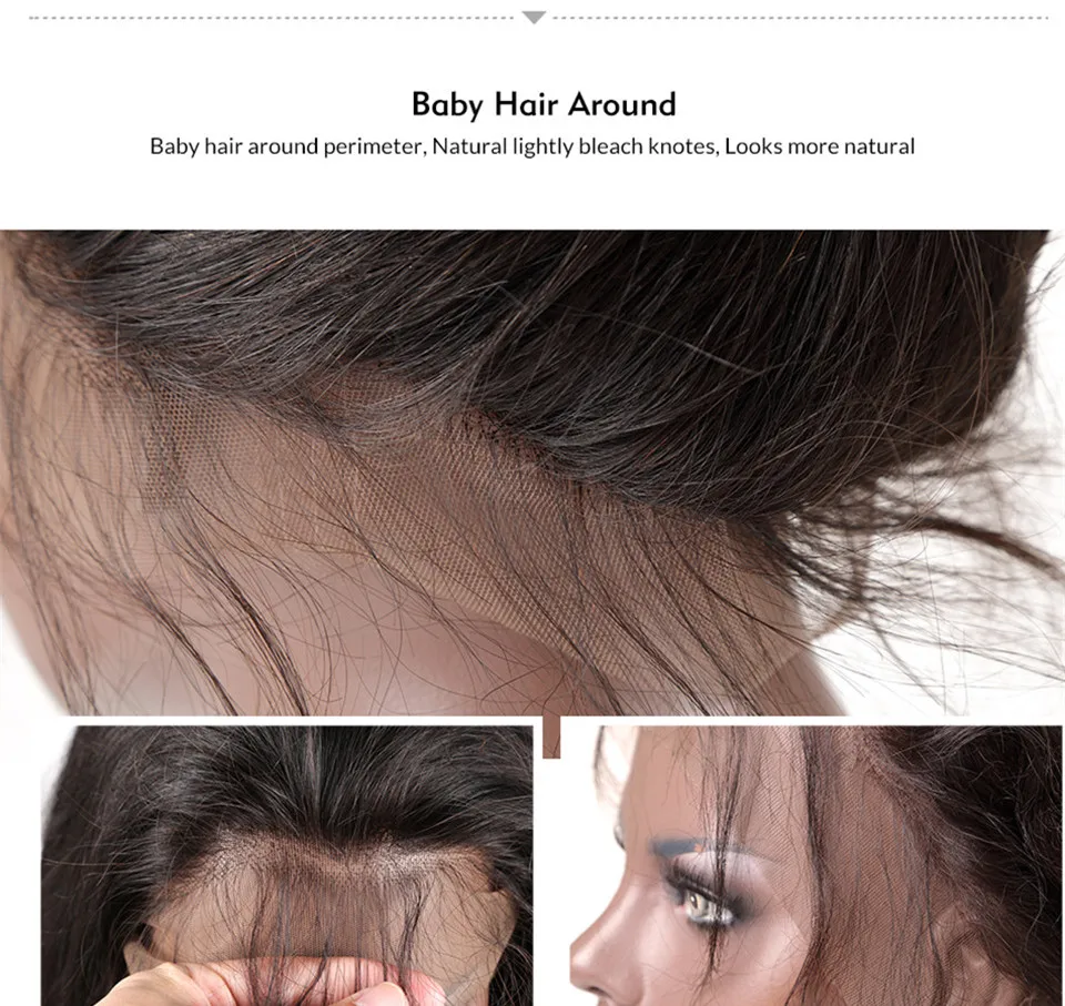 Glueless 13X6 человеческие волосы на кружеве парики высокой плотности 180 250 бразильские 360 кружевные передние al парик глубокая волна предварительно выщипанные с детскими волосами
