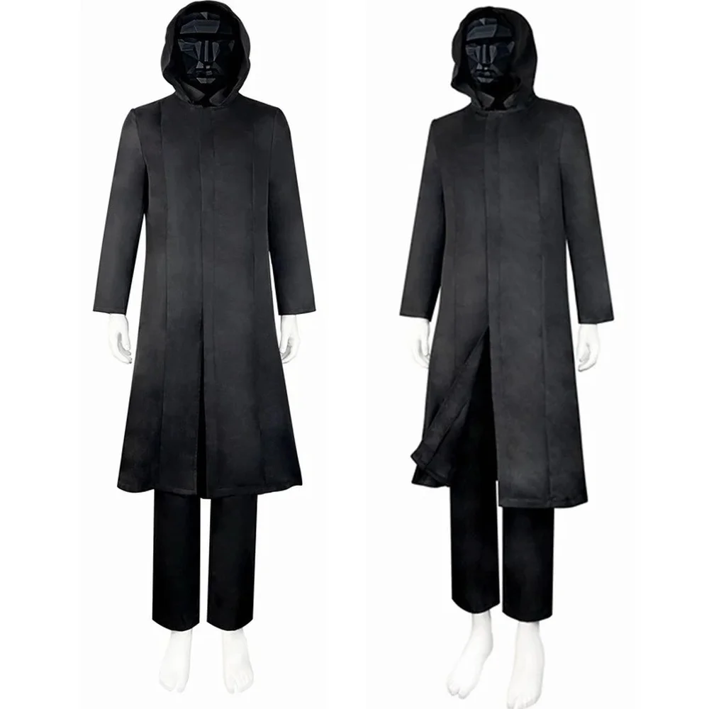 

Костюм босса из игры «кальмар», комплект униформы злодея фронта из игры «сквид» для шестерых игр Hwang Jun-ho, старший брат, ролевые игры, рождест...