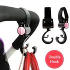 1 шт. младенцев аксессуары для детских колясок Универсальный Крюк Детская сумка-тележка для гольфа, крючки, станок и обувь; Цвет желтый, розовый; Высококачественная пластиковая Универсальная коляска крючки 360 с возможностью вращения