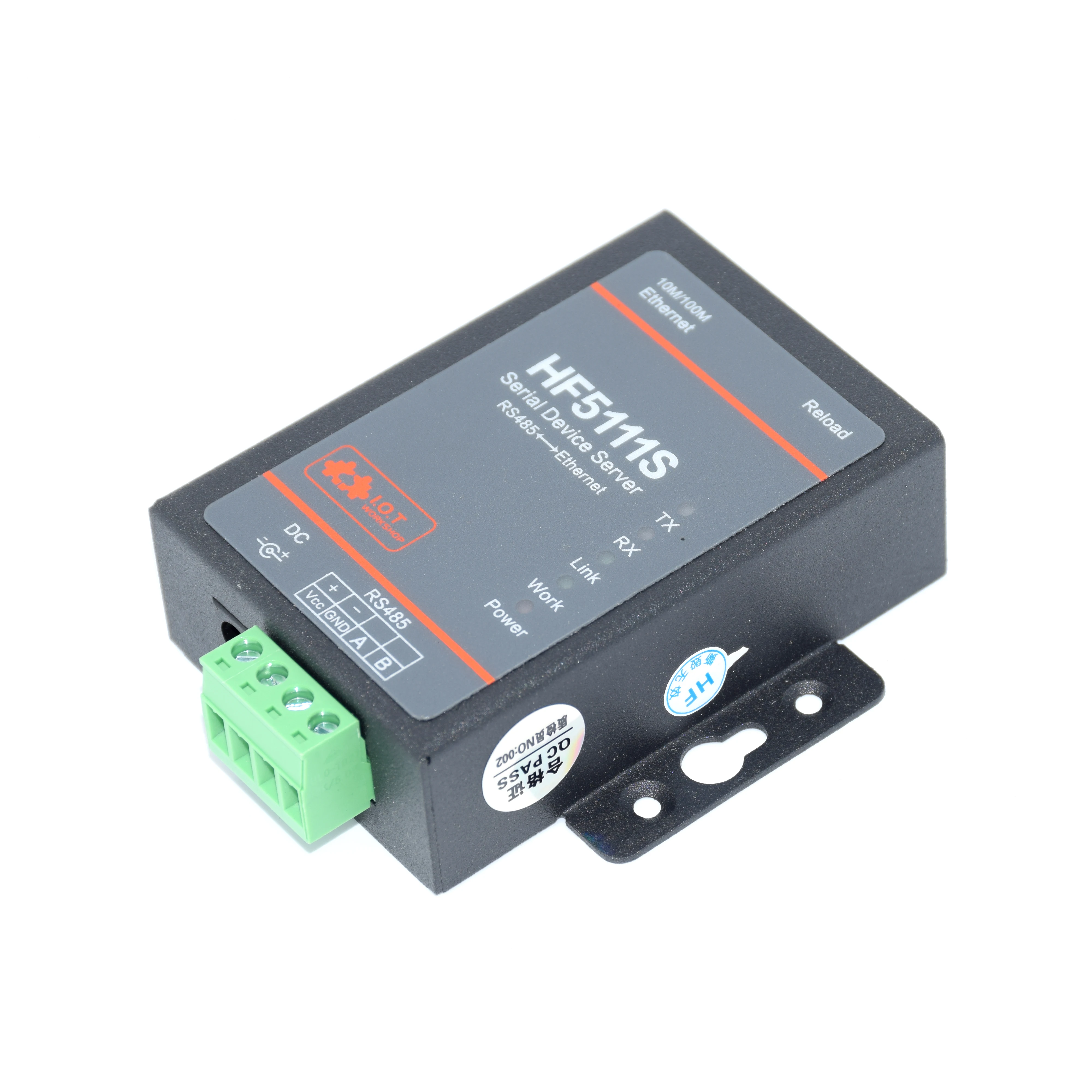 Industrial Serial Port Server RS485 to Ethernet Transmission Converter device HF5111S IOT support Modbus TCP | Безопасность и