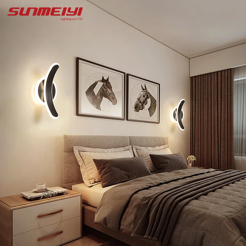 Современный настенный светильник s для отеля прикроватная Светодиодная лампа