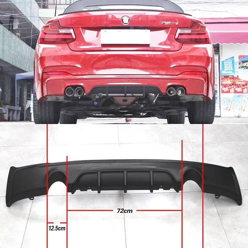 Upgraded Modified Auto Parts Automobile Styling Rear Diffuser Front Tunning Lip Car Bumper 14 15 16 17 FOR BMW 2 series | Автомобили и