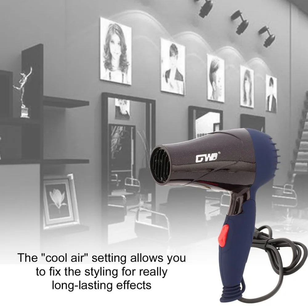 1500 Вт мини складной фен для волос путешествий Малый бытовый электрический