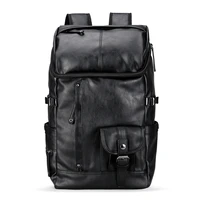 weysfor vogue leather backpack mens casual travel bags backpacks mochila waterproof backpack fashion pu leather school bag