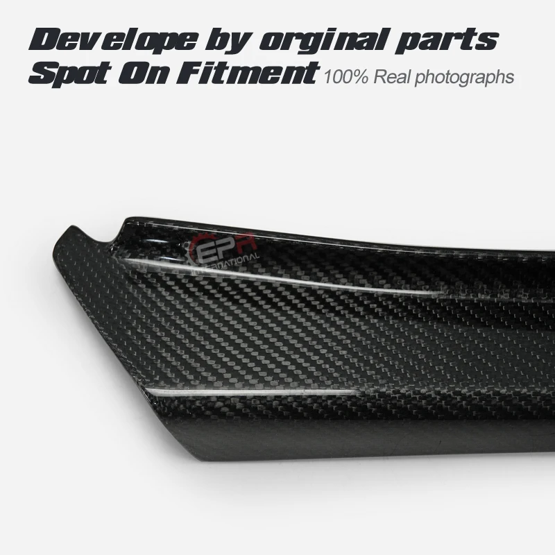 4 шт. сплиттер для переднего бампера из углеродного волокна|Подшипники