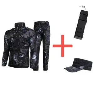 Военная Тактическая камуфляжная униформа для мужчин летняя одежда охоты мягкое