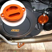 motorcycle accessories cnc aluminum engine oil filter cover cap cover tank oil cup for duke 125 200 390 690 duke rc 200 390 duke