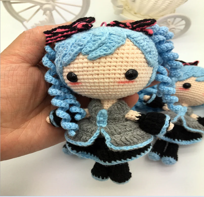 Hatsune Miku куклы ручной работы Мягкие плюшевые животные игрушка милый спящий