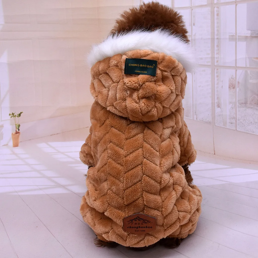 Для домашних животных одежда для собак полиэстер кофты с капюшоном рисунком