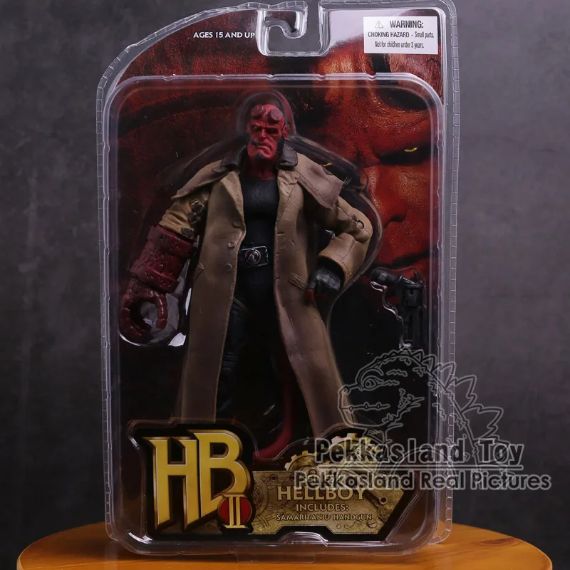 Серия HB Hellboy включает в себя Samaritan пистолет ПВХ фигурку Коллекционная модель